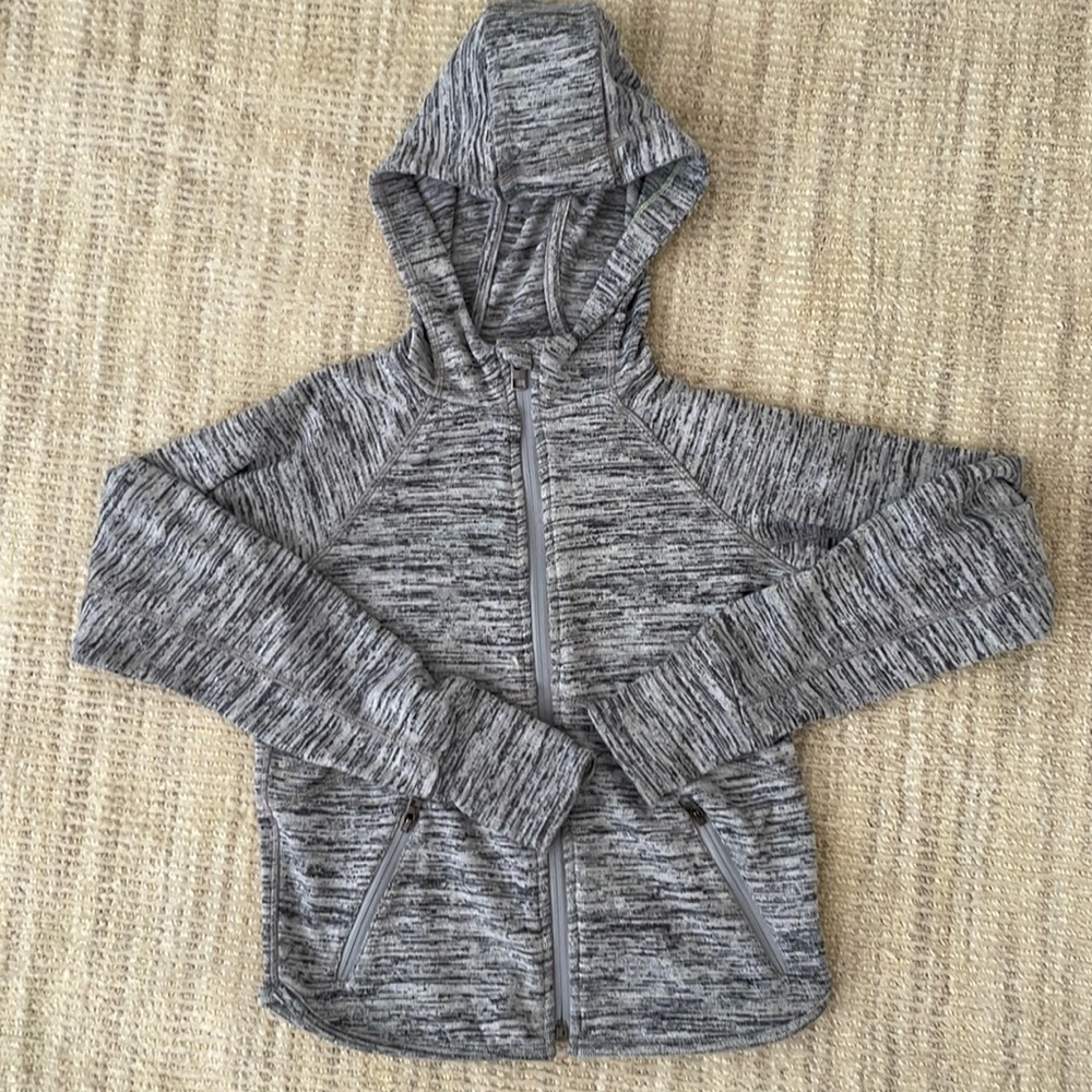 Athleta girls full zipper hoodie. Size XS/6.